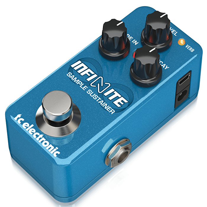 TC Electronic INFINITE MINI SAMPLE SUSTAINER Sample Ve Sustain TonePrint Pedalı